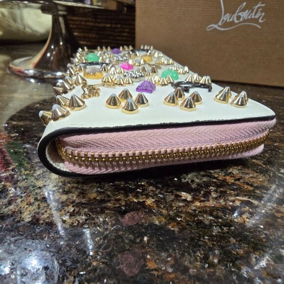 VGC Authentic Christian Louboutin Panettone Zippy Wallet - Picture 4 of 12